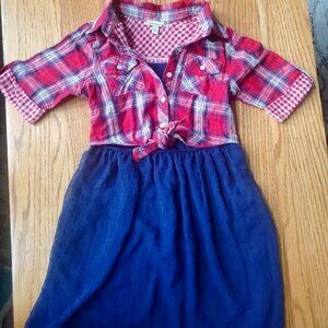 Adorable Plaid and Tulle Dress from Speechless, Girls Size 10